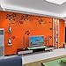 Rainbow Fox Removable Vinyl Wall Sticker Mural Decal Art monkey wall stickers and tree