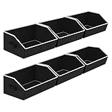 Homsorout Cube Storage Bins - 6 Pack Trapezoid