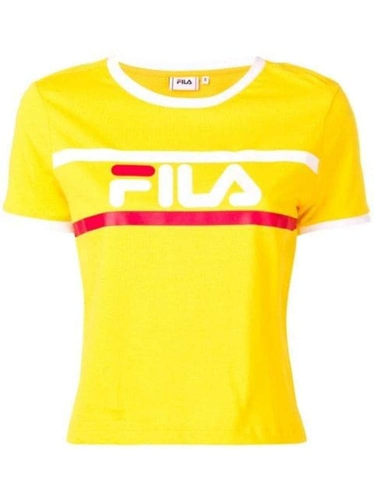 magliette fila bambino giallo