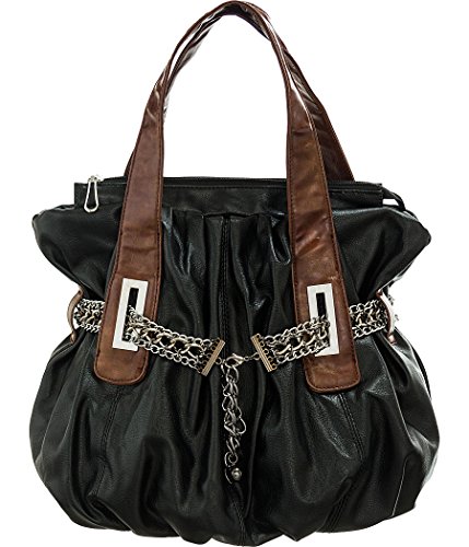 Vitalio Vera Michele Black Tote Purse