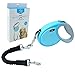 TTLIFE Retractable Dog Leash/Dog Flexi Retractable Leash Upgraded Reinforced Automatic 14. 8ft Bite-Resistant Ribbon Leash for Small & Medium Dogs with Elastic Rope