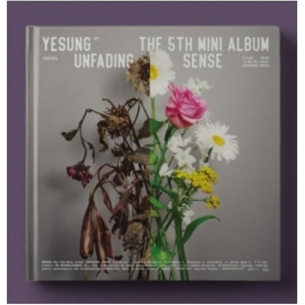 Super Junior Yesung Sensory Flows : Floral Sense 1st Album Special