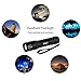 Zglon High Lumens Super Bright Tactical LED Handheld Flashlights Torch with Adjustable Zoomable Focus 5 Tac Light Modes and 18650 Battery