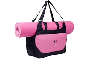 HYOOG Yoga Mat Bag, Yoga Bag,Yoga Mat Bag Carrier,Yoga Mat Bags(yoga mat not included)