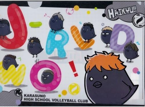 Amazon ハイキュー J World限定 クリアファイル ヒナガラス アニメ 萌えグッズ 通販