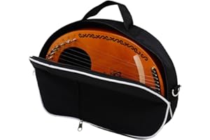 ibasenice Lyre Harp Carrying Bag 16.14X11.41X2.36In Lightweight Foldable Musical Instrument Storage Case for Outdoor Use