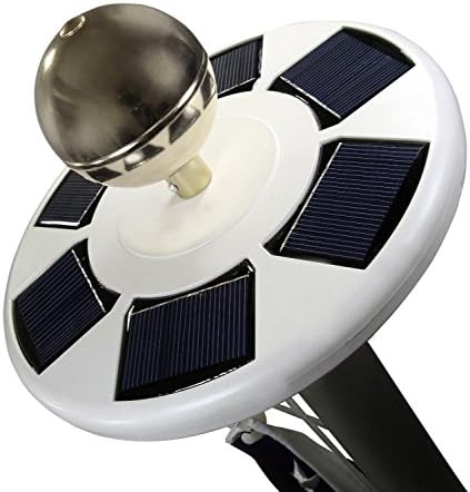 Exlight 26 LED Solar Flag Pole Light Waterproof with Longest Lasting and Most Light Coverage