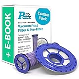 Replacements Filters for Dyson DC41, DC65, DC66, Ball, Animal and Multi Floor - Includes Bonus E-Book - Replaces Parts 920769-01 and 920640-01 - Combo Pack