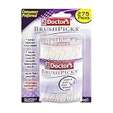 The Doctor's BrushPicks Interdental Toothpicks | 275-Picks per pack | (1-Pack)