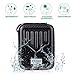 GECKO Kalimba 17 Keys Wide key Thumb Piano builts-in EVA high-Performance Protective Box, Tuning Hammer and Study Instruction.K17MA