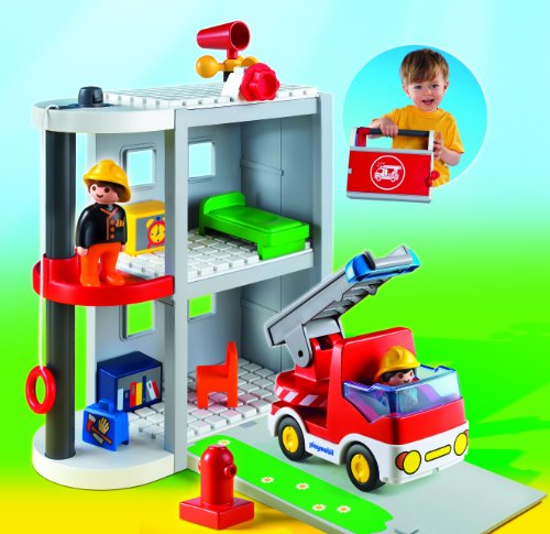 camion bomberos playmobil 123