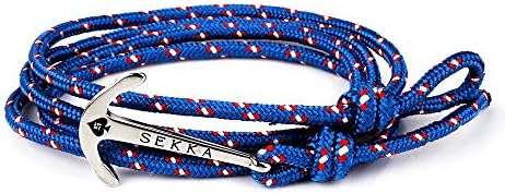 Bracelet anchor Hook Blue