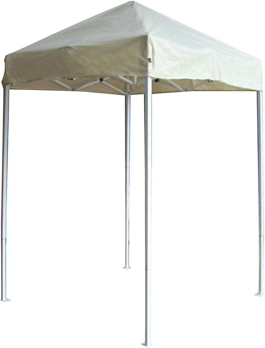10x10 adjustable shade pergola on Amazon Com Aleko Portable Pop Up Canopy Polyester Outdoor Tent Cream 5x5 Ft Garden Outdoor