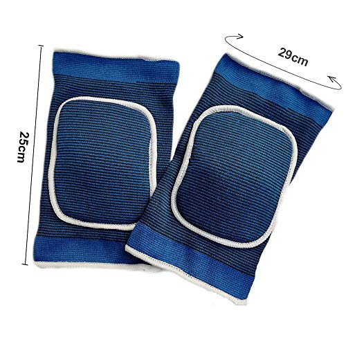 Zelen Elbow Pads Protector Knee Pads for Adults Padded Indoor Volleyball Cushion Woman Skiing Skating Gym Football Gardening Dance Knee Pads Soccer Sleeve Heel Brace Athletic Soft