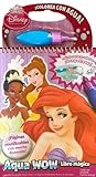 Image de Disney princesas / Disney Princess (Aqua Wow. Libro Magico / Aqua Wow. Doodle Book) (Spanish Edition)