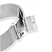 CNBEYOUNG Milanese Loop 2.0 Version Stainless Steel Bracelet Strap Replacement Band for Apple Watch Series 1 Series 2 Apple iWatch (SILVER-38MM)