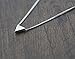 Minimalist 925 Sterling Silver Tiny Geometric Triangle Necklace for Women