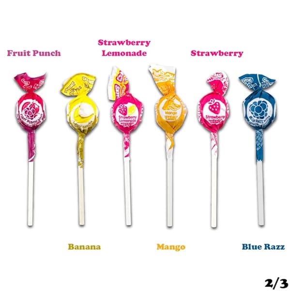 CHARMS MINI POPS – 4.5 LB BAG OF INDIVIDUALLY WRAPPED FRUITY HARD CANDY LOLLIPOPS IN 18 FUN FLAVORS – PEANUT AND GLUTEN FREE, 400 COUNT