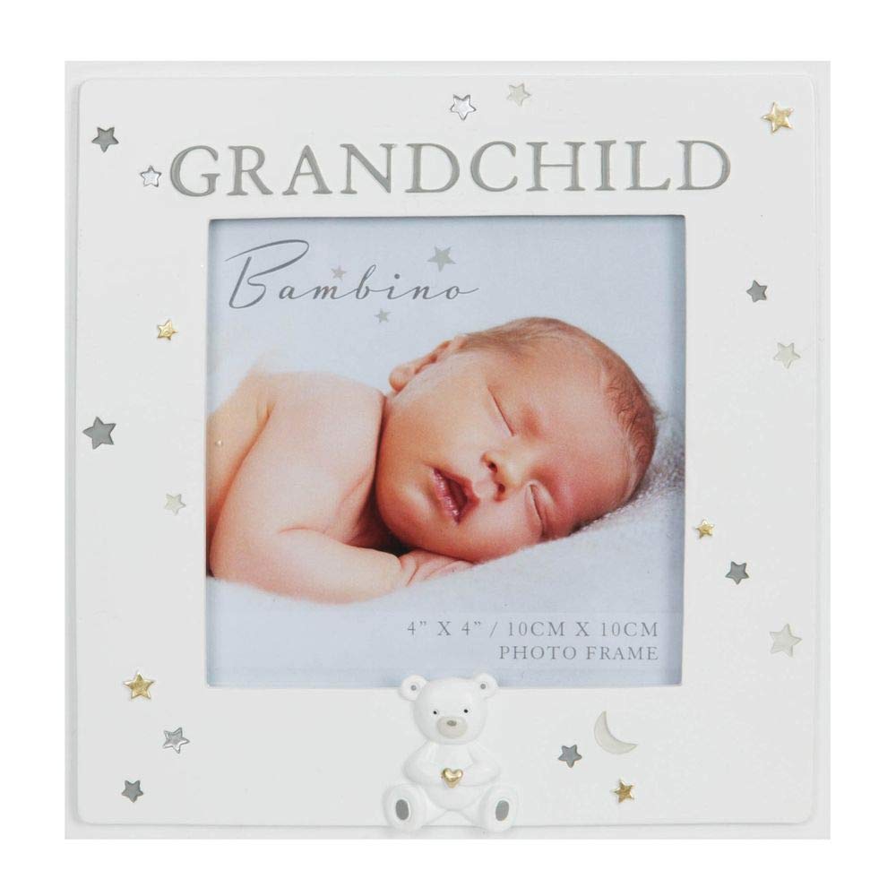 4" x 4" - Bambino Resin Grandchild Photo Frame