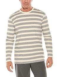 Coolibar UPF 50+ - Camiseta de manga larga para hombre