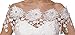 Lafee Bridal Shawls Wrap Lace Applique Scarf Capes for Wedding Dresses