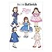 Butterick Patterns B6150 18-Inch Doll Clothes Sewing Template, One Size