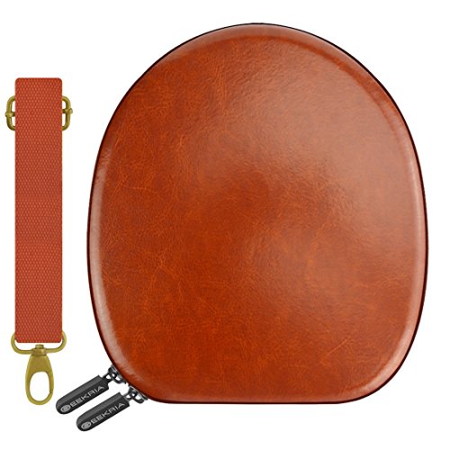 Geekria® UltraShell Headphones Case for Bose QuietComfort QC3, QC25, QC2, QC15, AE2w, AE2i, AE2 / Headphone Hard Carrying Case / Travel Bag (Scarlet)