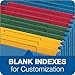 Globe Weis Globe-Weis/Pendaflex QuickVue Project File, Monthly Index, Letter Size, Blue (20135)