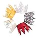 100-Piece Cupcake Liners - Christmas Themed Bulk Decorative Laser Cut Cupcake and Muffin Baking Cups for Parties, Assorted Colors