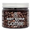 Coffee Body Scrub 450g - Best Anti Cellulite & Moisturize & Gentle Peeling - Best Skin Exfoliation for Face Hand Lip…