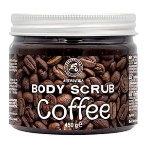 Coffee Body Scrub 450g - Best Anti Cellulite & Moisturize & Gentle Peeling - Best Skin Exfoliation for Face Hand Lip…