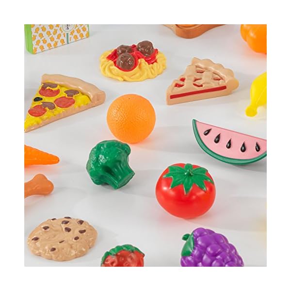 KidKraft 63509 30 Spielzeug-Lebensmittel, bunt – Bild 7