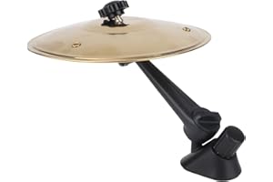 Car Crash Cymbal Air Vent, 5.4x5.4 Inch Mini Drum Cymbal for Car Vent Stainless Steel Funny Automotive Decoration for Vehicle