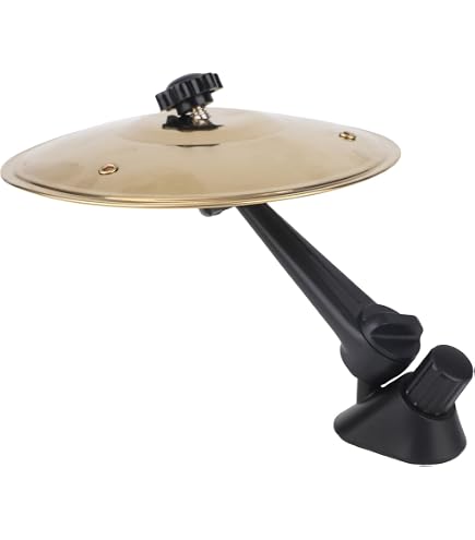 Mini Cymbale Grille D'aération Voiture - Décoration Amusante, Tambour Créatif Pour Tableau De Bord, En Fer