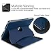 Fintie Case for iPad 9.7 2018 2017 / iPad Air 2 / iPad Air - [Corner Protection] Multi-Angle Viewing 360 Degree Rotating Stand Cover w/Auto Sleep/Wake for iPad 6th 5th Gen, Navy