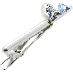Hokusai Great Wave Tie Clip Tie Bar