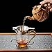 ICYANG Fine Mesh Tea Strainer, 2pcs Different Size Stainless Steel Coffee Tea Infuser for Loose Tea Leaf Filter with Handle