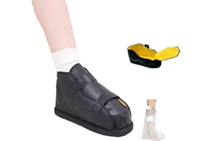 DEEYOTA Adjustable Walking Boots Recovery Cast Shoe Covers,Post-Operative Recovery Shoes with Waterproof Case-Adjustable Lightweight Medical Walking Shoes,for Foot Injuries