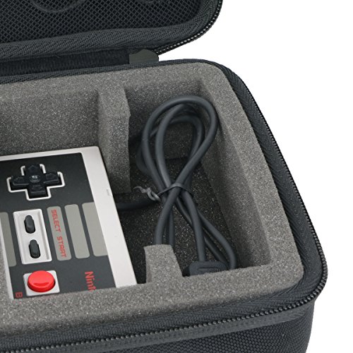 Khanka Hard Travel Case replacement for Nintendo Entertainment System NES Classic Edition Mini Controller