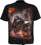 Spiral - Mens - STEAM PUNK RIDER - T-Shirt Black