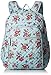 Vera Bradley Women's Cotton XL Campus Backpack, Water Bouquet, One Size