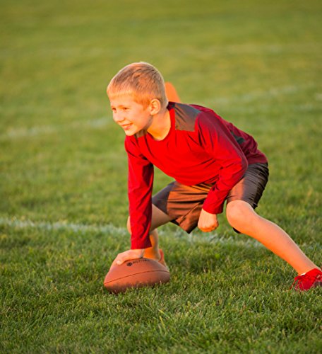 Active Kyds Sports Ball Set: Football, Soccer Ball, and Basketball with Hand Pump