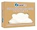 Premium Quality 100% Organic White Bamboo Baby Hooded Bath Towel By Lucid Top – Bathrobe With Hood For Babies & Infants – Non-toxic & Hypoallergenic – Bonus Set Of 2 Washcloths Included