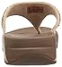 FitFlop Women's Glitzie Toe-Thong Sandal, Nude, 8 M US