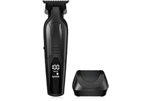 Supreme Trimmer Vader Lite ST3700 – Cordless Barber Liner & Beard Trimmer with Zero-Gap DLC T-Blade, 7000 RPM Motor, 120-Min Runtime, USB-C Fast Charge & Guide Guards for Hair & Body