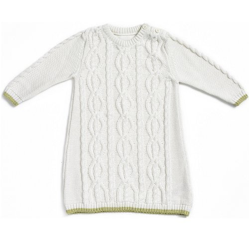 Natures Purest Kids Cable Knit Dress (24 months)