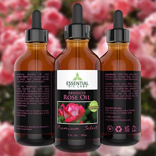 From US ★ Rose Oil Absolute Rosa Damascena 100 Pure and Natural