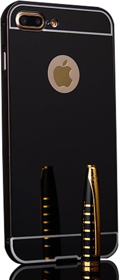 LUCOTEN compatible iPhone 8/7 Plus Case Mirror style-Black