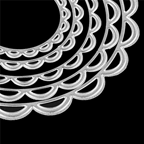 DECORA Sunflower Nesting Metal Stencils DIY Scrapbook Album Paper Card Embossing Tool