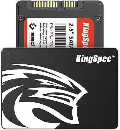KingSpec 1TB SATA III SSD 2.5 Inch 3D NAND Up to 560MB/s 600TBW